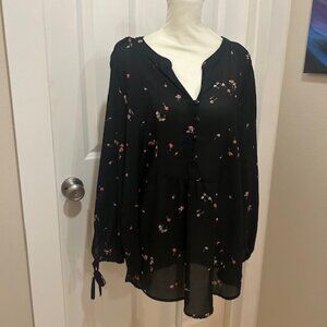 Liz Claiborne Sheer Blouse - XL